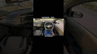 Happiness ✅Emotions 📈💀 #automobile #driving #car #pov #carguy #steering #pointofview #shortvideo