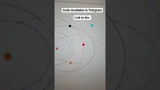 Draw solar system with help of python  coding  | Coding is fun | Python programing