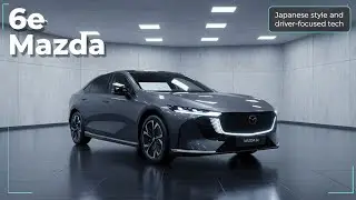 The NEW Mazda 6e is Stunning! Should Tesla Be Worried? [First Look] [Full Specs] [4K]