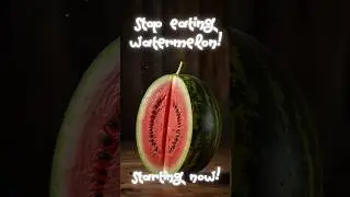 STOP EATING TOO MUCH WATERMELON NOW! @lanaturesmood @soog.co @fieldsfruity #shorts
