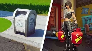 Destroy GHOST Dropboxes Using Explosives All Locations - Fortnite
