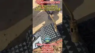 APP Membrane || bitumen membrane #waterproofing #trendingshorts #shorts #youtubeshorts