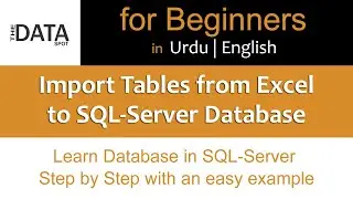 Import Table From Excel To SQL-Server Database | Mapping of Data types | The BlogSpot