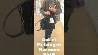 Выбираем сумки в аутлете от Maxmara#germany #maxmara #outlet #sale