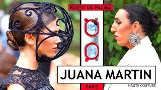 What if Haute Couture met Flamenco. Rossy de Palma. Juana Martin fashion show.