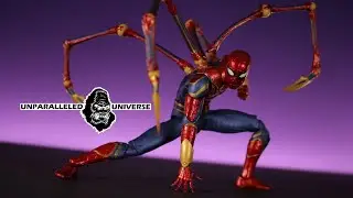 Marvel Select Infinity War Spider-Man (Iron Spidey) Action Figures Review