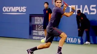 Roger Federer vs Juan Monaco - US Open 2011 Highlights HD