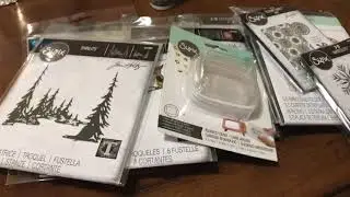 Tim Holtz Christmas 2021 Dies and Embossing folders