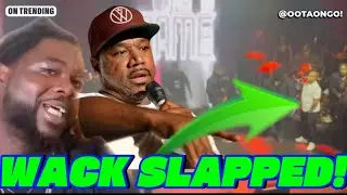 WACK 100 SLAPPED BY TINY DRAWS AT KANYE WEST & THE GAME CONCERT FOOTAGE!! WACK SEEN HOLDING HIS FACE