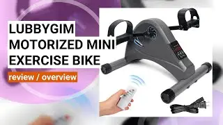 Review of the LUBBYGIM Motorized Mini Exercise Bike: Perfect for Seniors & Rehab Training!