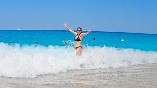Am pus cortul pe Plaja MILOS! Realitatea cu copiii la mare  LEFKADA | Episodul 4