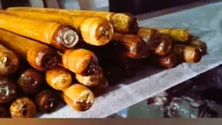 Kolattam sticks (daliya sticks) making video  #trending #kolkata #realestate #reels 