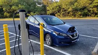 Longest Range Nissan Leaf 3.5+ Year Review 2021 S Plus at Beaver Nuclear Plant Pt 1