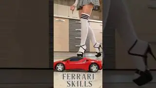 Навыки Ferrari: Пи против Претцеля! Каблуки давят предметы! Удивительно удовлетворяюще! ASMR