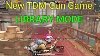 New Gun Game LIBRARY MODE is here in pubg mobile + 2 finger gyro gameplay + Low end device