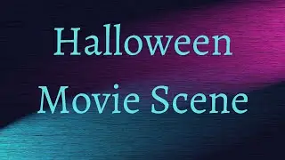 Halloween movie scene