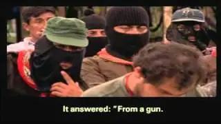 SubComandante Marcos ★  La bala qu&eacute; mat&ograve; mi hermano (Sub Ita & Eng)