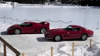 The Ice St. Moritz 2025 #3 (Huayra Epitome DRIFTING like Crazy, Utopia Roadster, F50, 499P, 275 GTB)