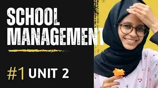 B.Ed Sem 2 Администрирование и менеджмент #tnteu #tnteubed #secondsem