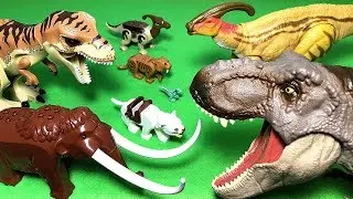 18 Lego Dinosaurs Toys & Prehistoric Animals with Jurassic World Toys!