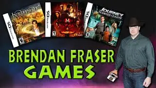 Brendan Fraser Games on Nintendo DS (Mummy 3, Inkheart, Journey 3D)