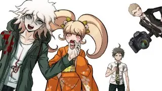 Nagito tells Hiyoko a joke (Revenge)
