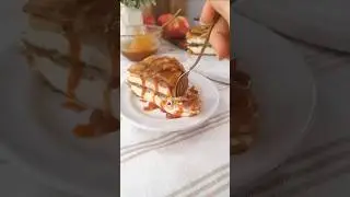 No Bake Apple Pie Cheesecake