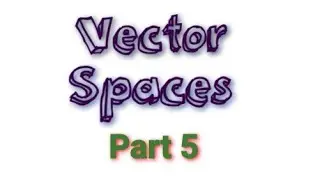 Subspace - Theorem / Part 5 / Number Theory & Linear Algebra / 6th Sem BSc Mathematics (In Malayalam
