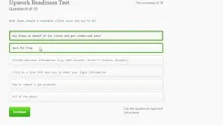 Upwork Readiness Test Solution 2019 | Pass Readiness Test in Minutes