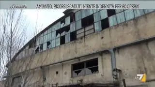 Amianto, ricorsi scaduti. Niente indennità per 80 operai