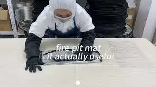Fireproof & Heat Resistant Grill Mat Fire Pit Mat