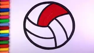 How to draw and color ball
