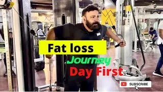 Day first  fat loss journey starts | Fitness With Asad #motivation #fitnessgoals 🥀