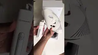 Unboxing Current Body Face Red Light Mask