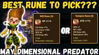 May 2023 Dimensional Predator Runes!!!