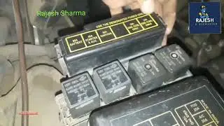 TATA SUMO GOLD fuse box details video location diagram
