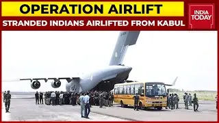 Operation Airlift Kabul: Over 120 Indians, Diplomats Evacuated From Kabul By IAF Planes |India Today