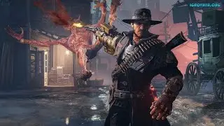 boss fights in the Evil West game