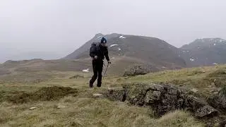 Scafell Pike wild camp in MLD Trailstar
