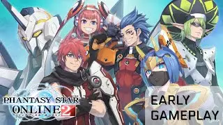 Phantasy Star Online 2 Early Gameplay 2020