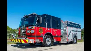 SFEV - St. Lucie County Fire District's Sutphen custom pumper - ENGINE 14