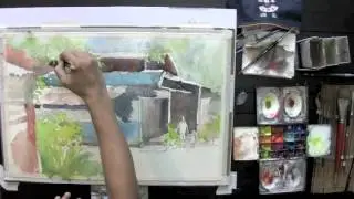 Watercolour Demo by Marvin Chew