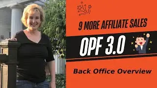 One Page Funnel 3.0 System - More Results (9 Affiliate Sales On Sunday) OPF 3.0 Back Office Overview
