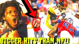 REACTION TO XFL BIGGEST HITS OF WEEK 1 & WEEK 2 | XFL REACTION 2020