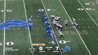 Int. leads to Jahmyr Gibbs TD