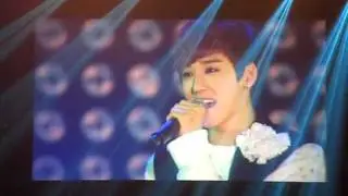 [Fancam] 120208 Junsu, Hyunseung, Taemin and Kevin - More Than Words @ Music Bank in Paris