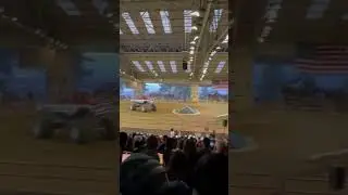 Monster Truck racing. Industry Hills #live
