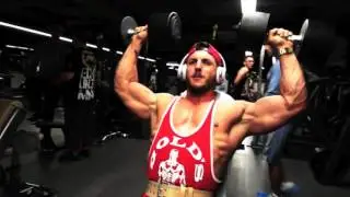 Kim Angel Male Fitness model Shoulders Motivation
