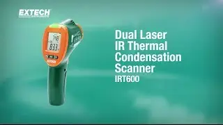 Extech IRT600 Dual Laser IR Thermal Condensation Scanner Showcase Video