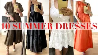 Effortless & Chic: My 2025 Summer Dress Collection | COS, Essentiel Antwerp, H&M, Matteau, Zara...